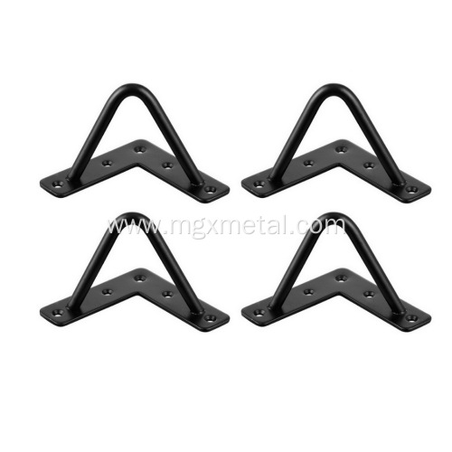 Powder Coating Black Metal Table Leg Support Bracket